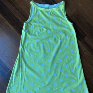Land's End 10-12 Audrey Hepburn Dot Tank Dress
